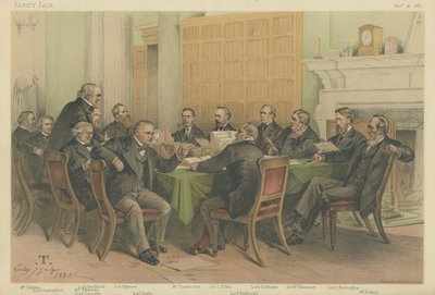 内閣評議会1883 作： Theobald Chartran